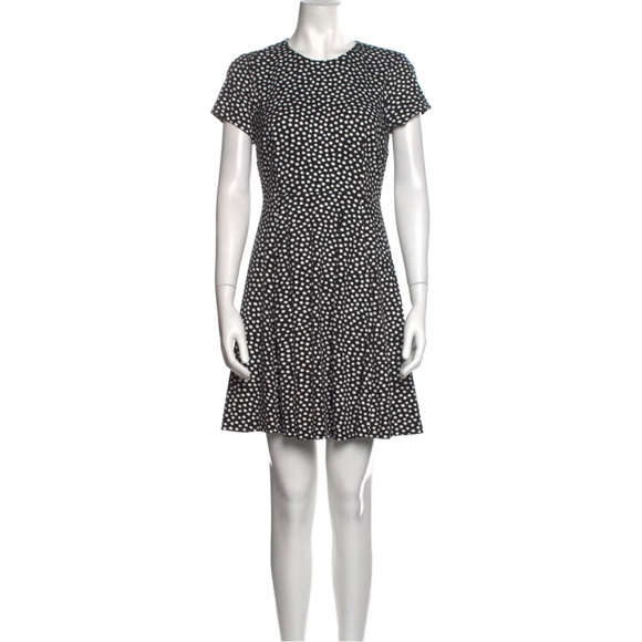 Kate Spade Polka Dot A-line Mini Dress with Pockets Size 4 - Picture 3 of 9